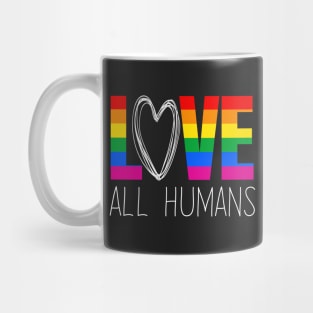 LGBT Pride Rainbow Love LGBTQ Pride Allyship Mug
